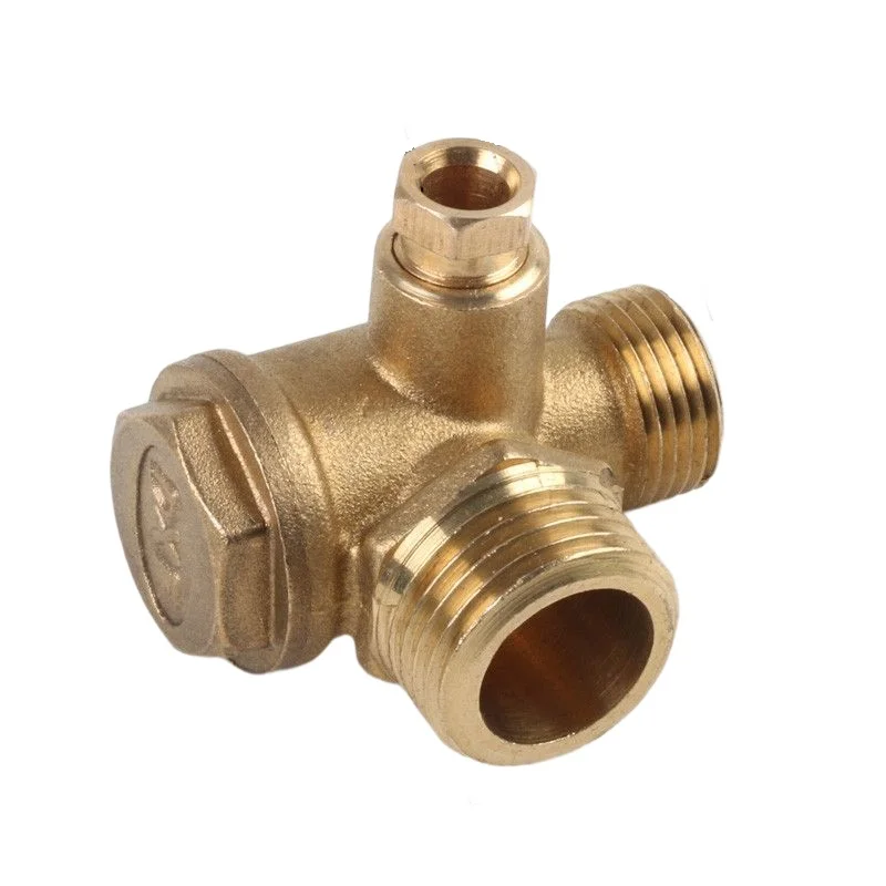 3 Male Thread Connectors For Tube Connecting Compressor Piston Pump