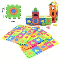 geometric shape eva jigsaw puzzle parent child interaction leisure game funny developing intelligent educational toys
