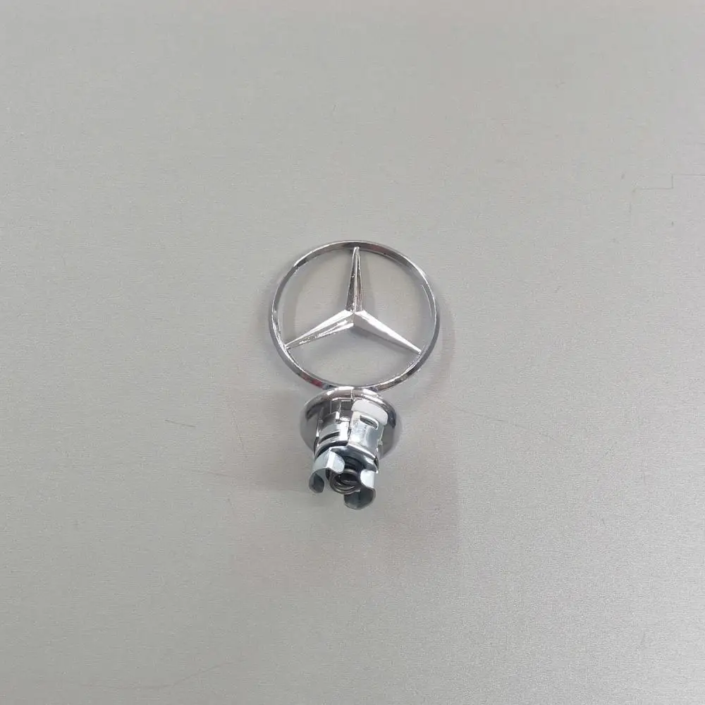MERCEDES Мерседес 210 124 эмблема в капот новая не оригинал 43мм | Автомобили и мотоциклы