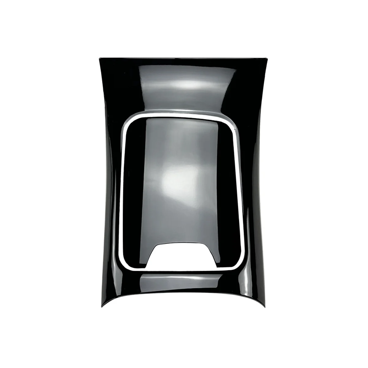 

LHD Car Center Control Storage Box Panel Cover Sticker for Mercedes Benz GLC Class X254 GLC260 GLC300 2023(Black)