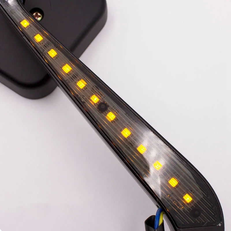 M10 10 мм мотоциклетный светодиодный указатель поворота боковое зеркало заднего