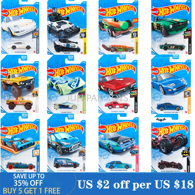 

Original Hot Wheels 72 Style New 1:64 Metal Mini Model Race Car Kid Toys Fast and Furious Diecast Hotwheels Car Boys Kids Gift