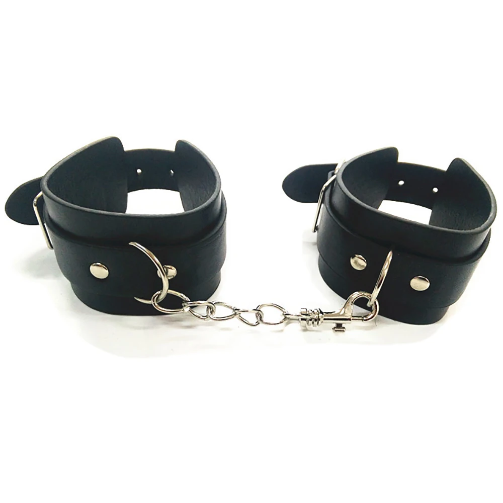 Аксессуары для БДСМ наручники плетка маска глаз секс-ошейники зажимы сосков