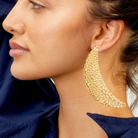 fashion jewelry moon shape dangle earrings drop earrings for women gold geometric earring wedding party gifts 2022