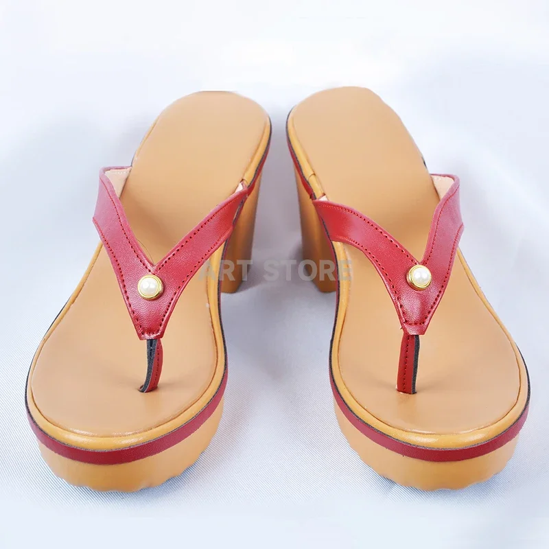 Обувь для косплея Raiden Shogun обувь Genshinimpact Хэллоуина костюмы женщин