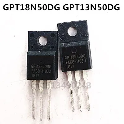 Оригинал 2 шт./GPT18N50DG GPT13N50DG TO-220F Оригинал 2 шт./GPT18N50DG GPT13N50DG TO-220F