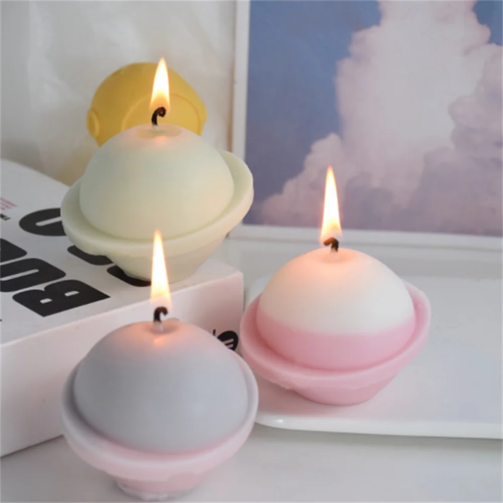 

3D Ins Style Geometry Candle Mold Ball Shape Aromatherapy Candle Making Soap Resin Mould Plaster Clay Crafts Gifts Home Decor