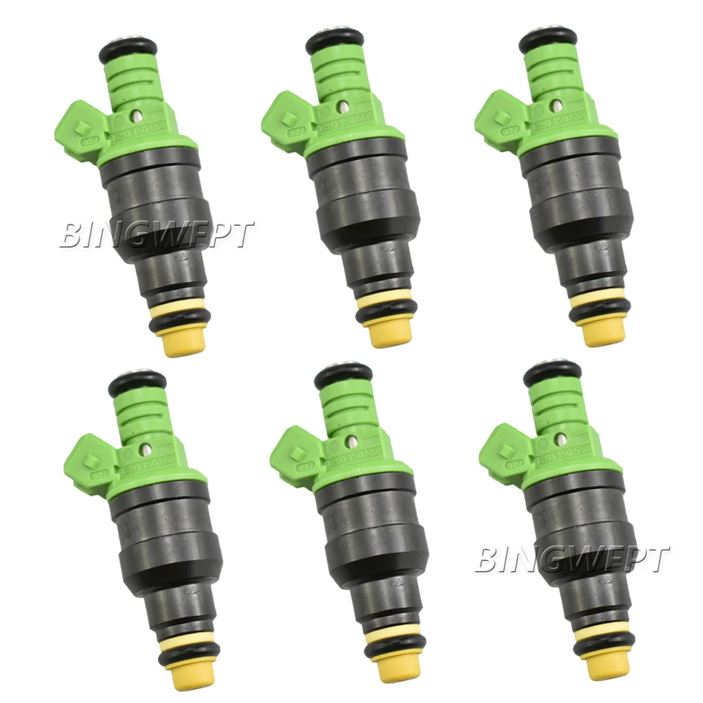 

6PCS Fuel Injectors 42lb EV1 For GM For Ford Mustang For BMW 0280150558