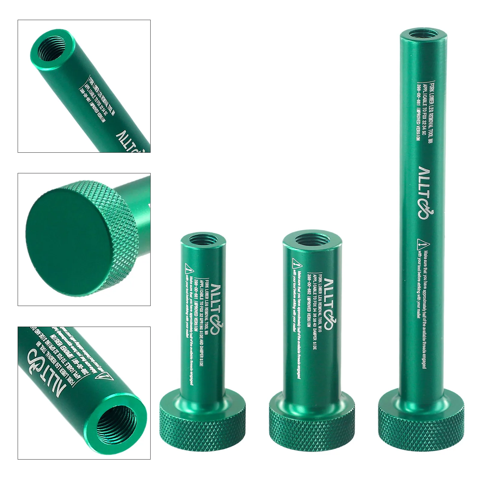 Демпфер пружинный велосипедный из алюминиевого сплава 32/34/36/38/40 SC/TC