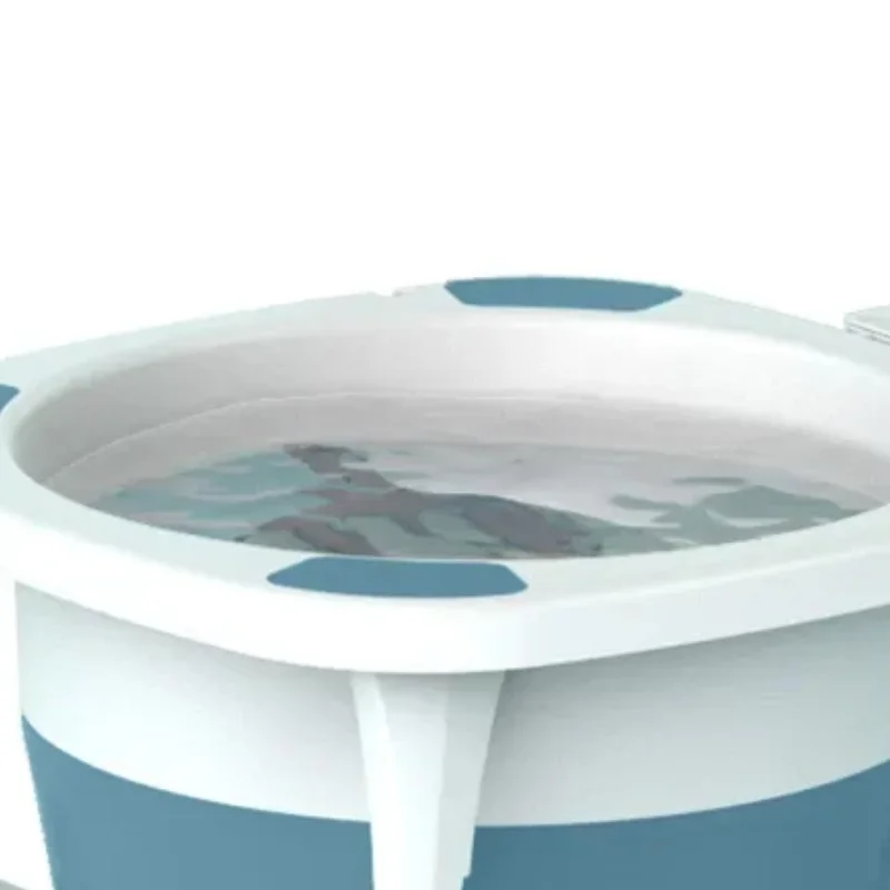 Взрослая Складная Женская ванна с пластиковыми краями и барьерной крышкой