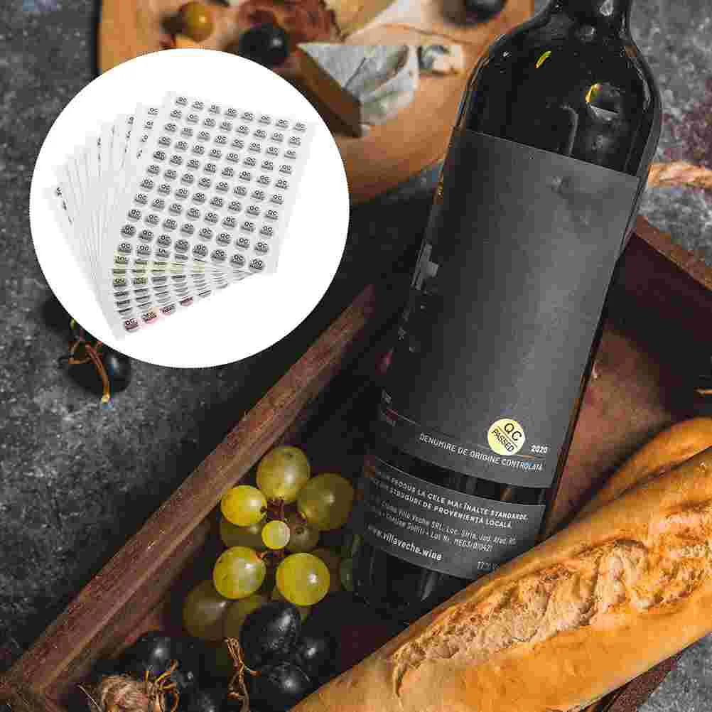 

1600 шт., наклейки для контроля качества на складе