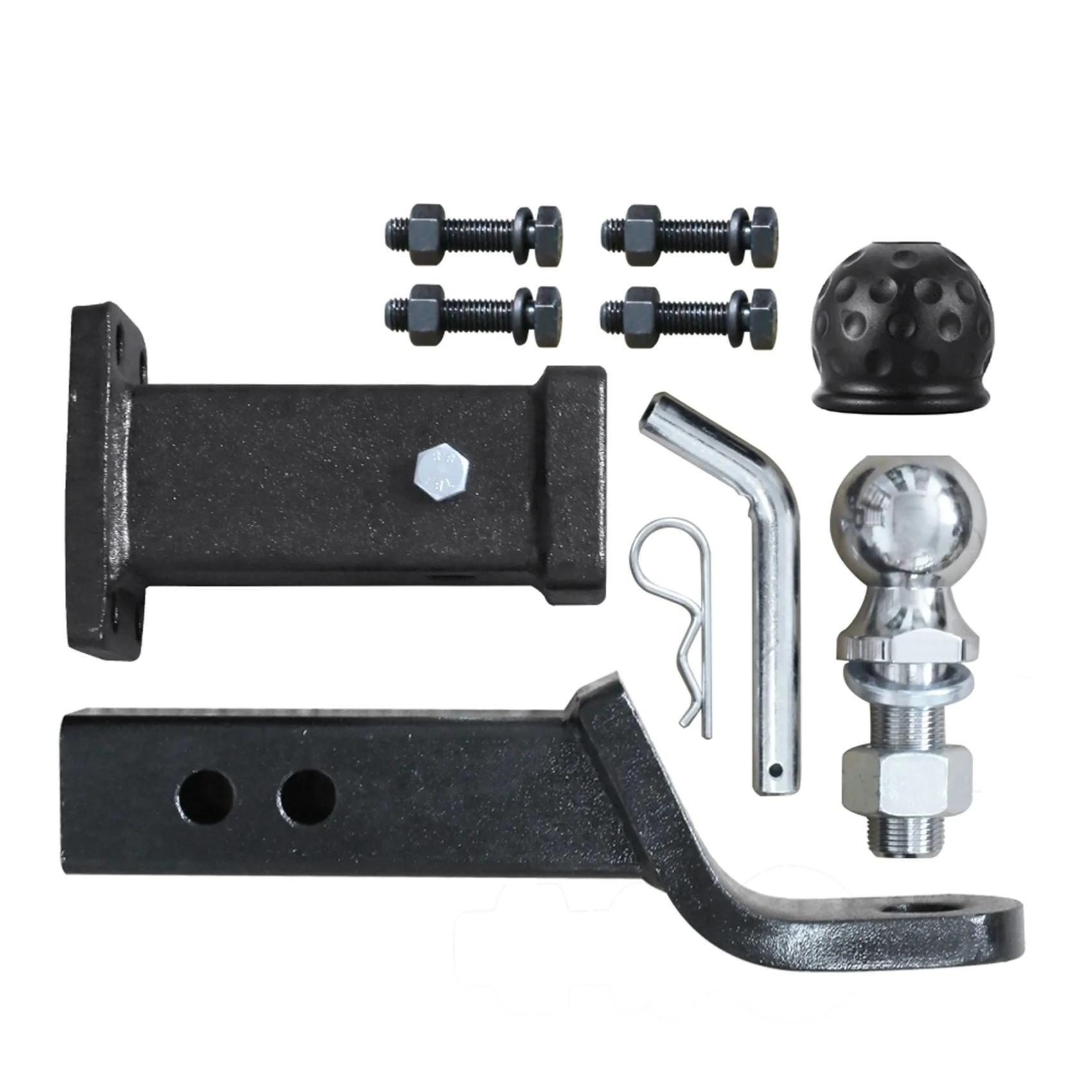 

2 Inch Trailer Hitch Receiver Tongue Ball Mount with Tow Ball Pin RV Truck Trailer Parts Car Camper Accessories Caravan
