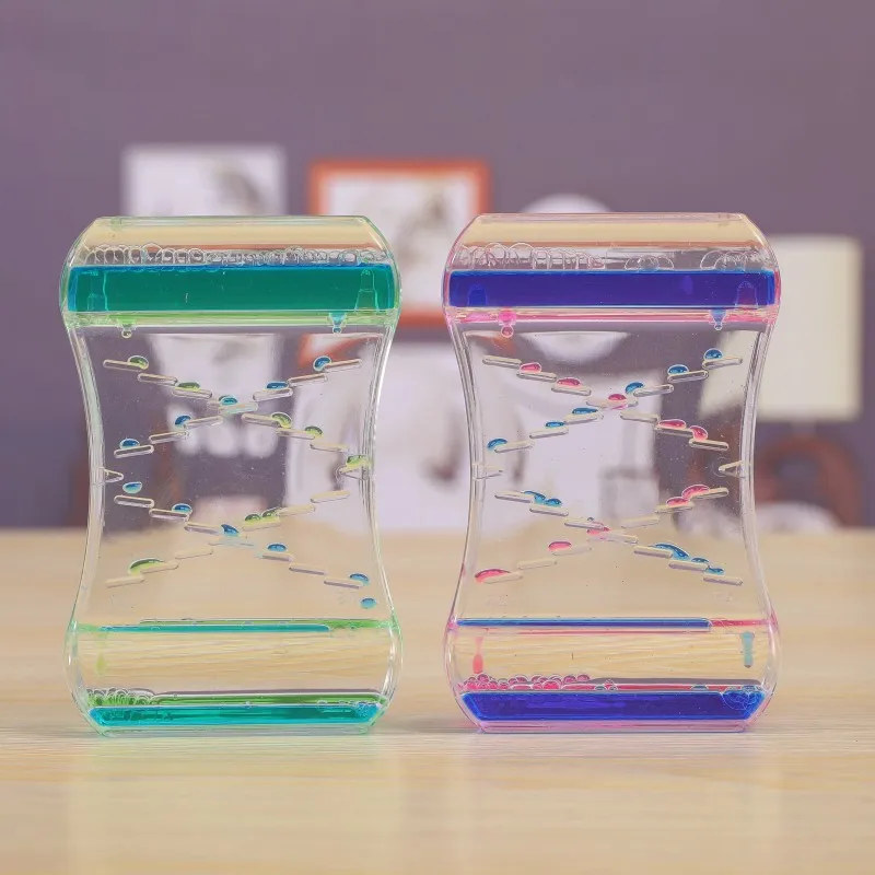 Двухцветная капля масла из акрила