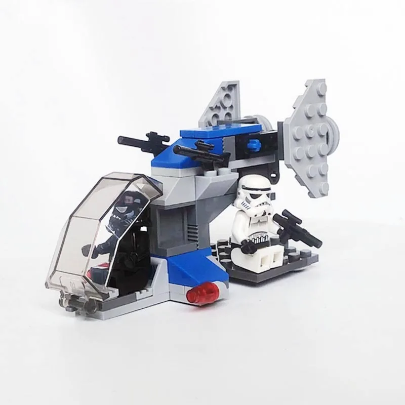 Фото Новая сборная модель-робот Star Wars Elite Clone Trooper Assault Robot 9488 из строительных блоков, коллекционная фигурка, подарок для мальчиков №5