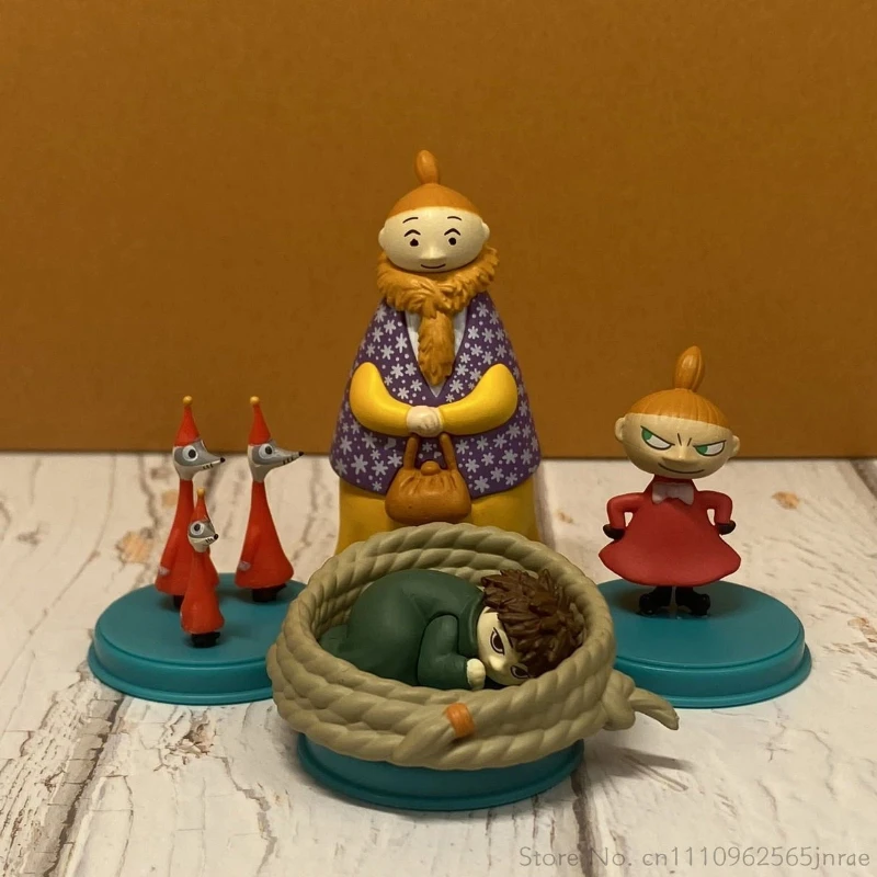Оригинальная японская коллекционная фигурка Муми-троллей из серии Gashapon Moomin Valley, настольный декор, украшение для дома и офиса, коллекция для взрослых (art.: 3920dca17ac80) - 3920dca17ac80
