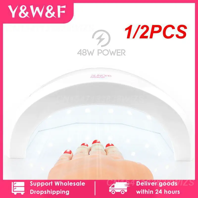 

1/2 шт., лампа для сушки гель-лака для ногтей, 48 Вт