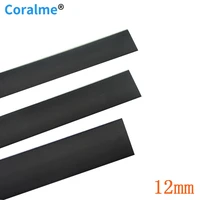1m black insulation sleeves heatshrink heat shrink tubing wire wrap cable kit inner diameter 12mm 600v 125celsius