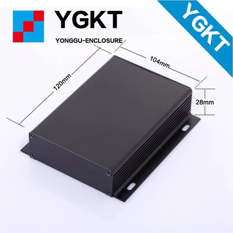 

YGK-023-2 104*28*95/4.09''x1.1''x3.35''()wxhxlmm aluminium extrusion box 104*28*85mm box enclosure instrument case