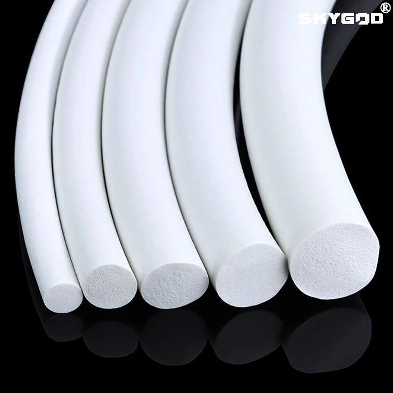 

Силиконовый уплотнительный шнур белый 1-25 мм