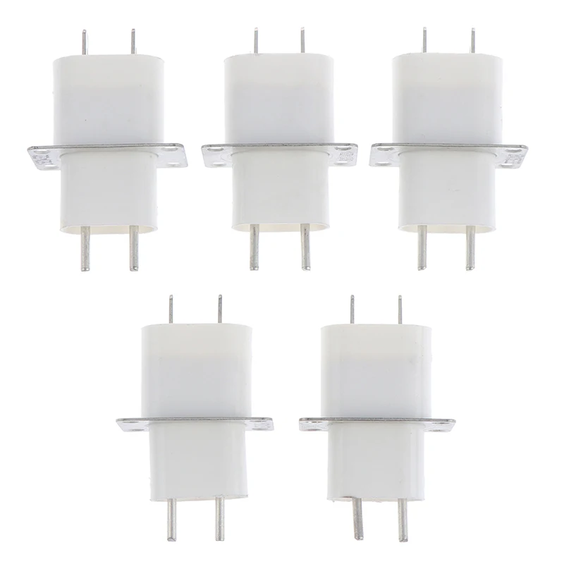 

5Pcs Electronic Microwave Oven Magnetron 4 Filament Pin Sockets Converter Home