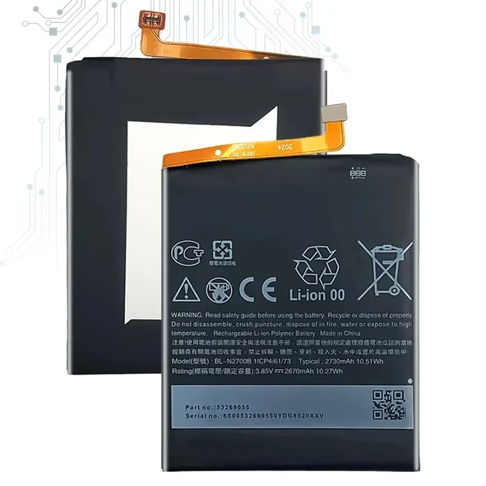 Аккумулятор для мобильного телефона BL-N2700B 2730 мАч GIONEE F205 HTC Desire 12 D12