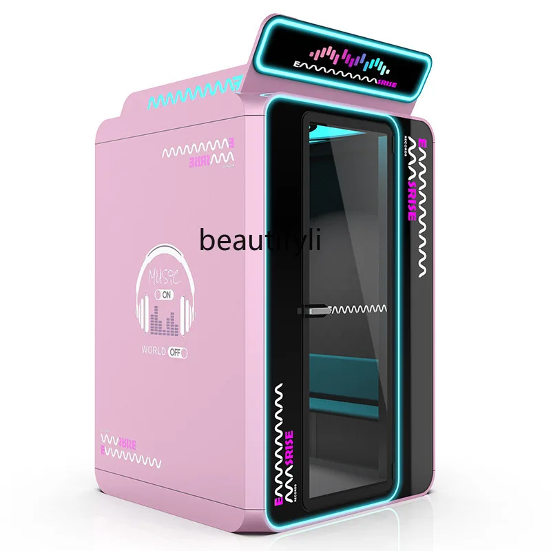 Мини КТВ Бильярд Караоке-комната Самообслуживание барная машина Мобильная