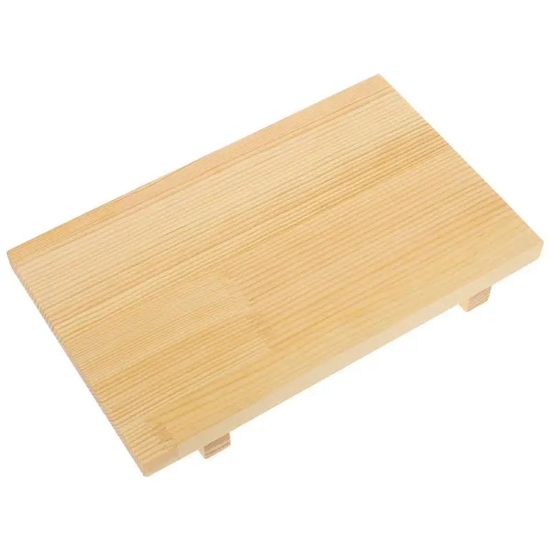 

Wood Sushi Roll Board Serving Tray Japanese Style Tableware Sushi Board
