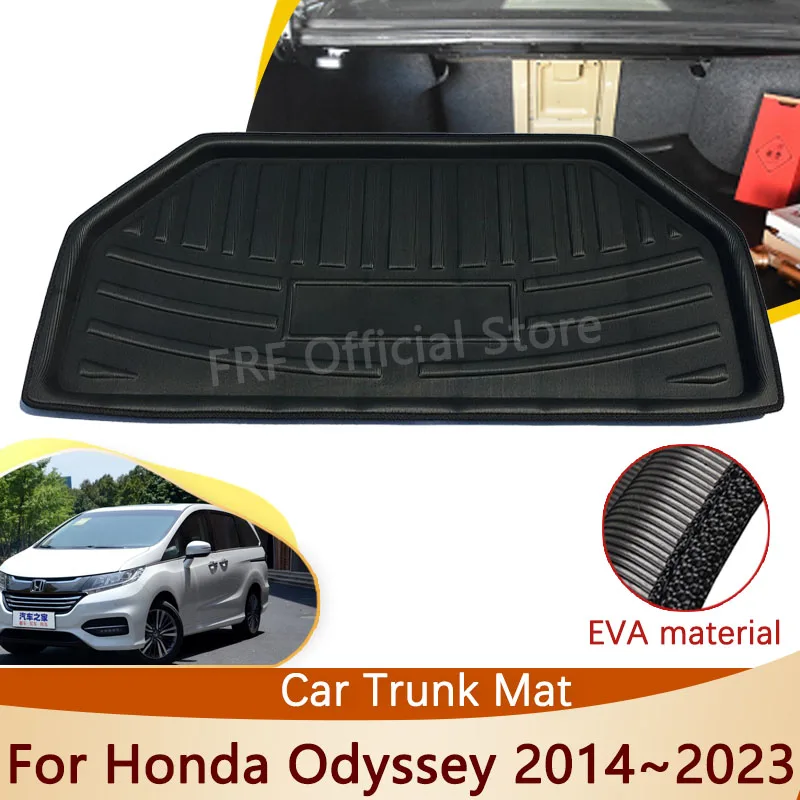 

Auto For Honda Odyssey RC1 RC2 RC4 2014~2023 2018 2016 2015 Accessories Trunk Mat Floor Tray Waterproof Liner Cargo Boot Carpet