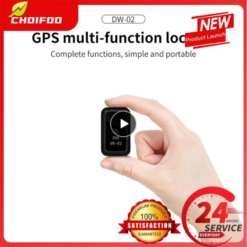 

1~6PCS Real Time Tracking Anti-lost Positioner Strong Magnetic Mount Mount Message Positioner Dw-02 Mini Gps Car Tracker