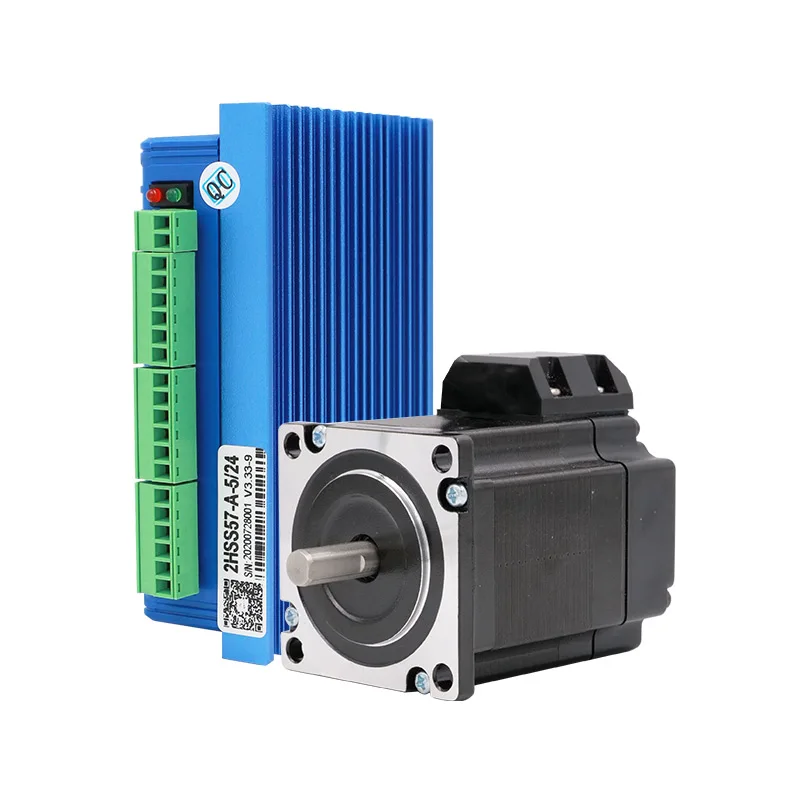 57J1854EC-1000-LS+2HSS57 2-фазный шаговый серводвигатель и драйвер nema 23 система замкнутого