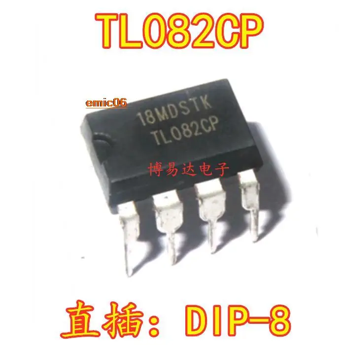 

10pieces Original stock TL082 TL082CP TL082CN DIP8