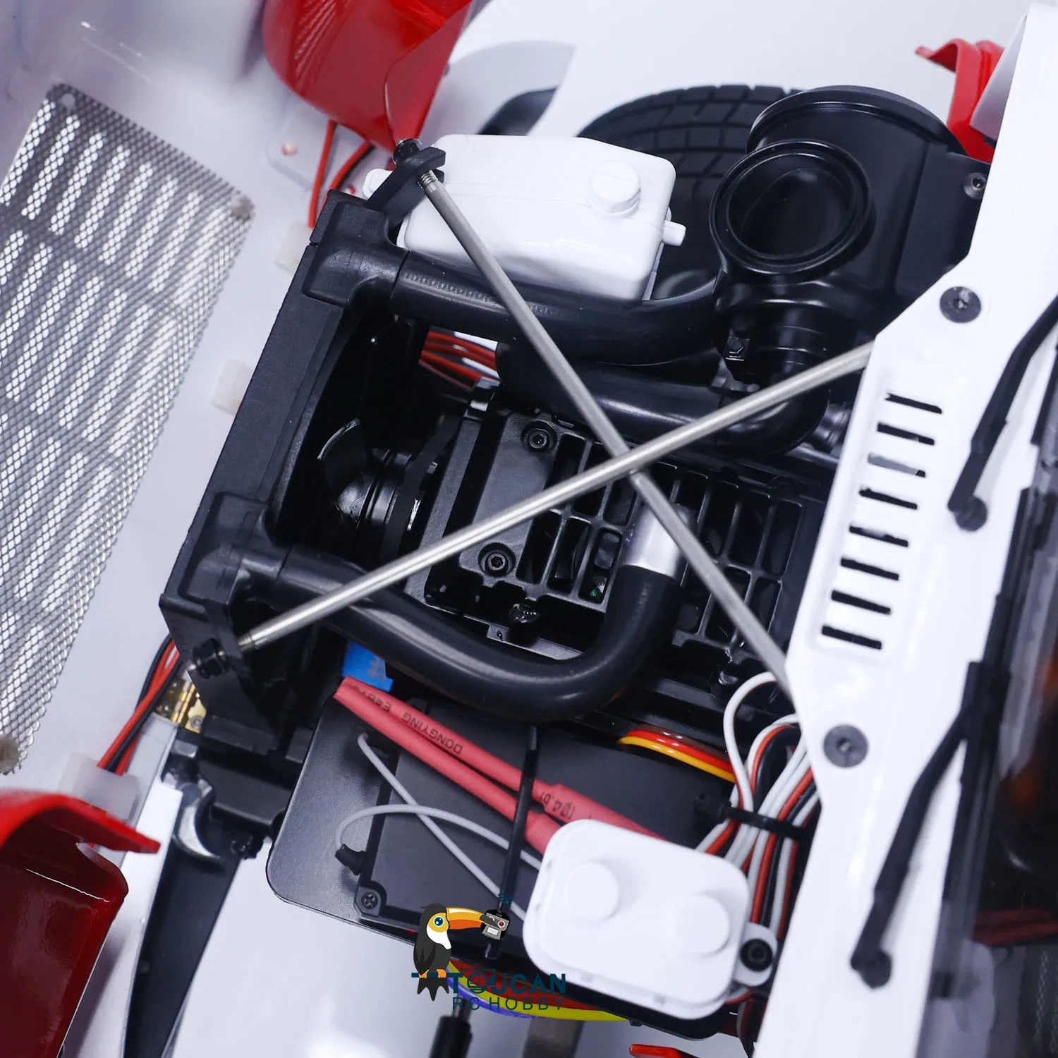 CROSSRC WT4 RC Wrecker Truck RTR 1/10 Дорожная спасательная машина Двухскоростная окрашенная