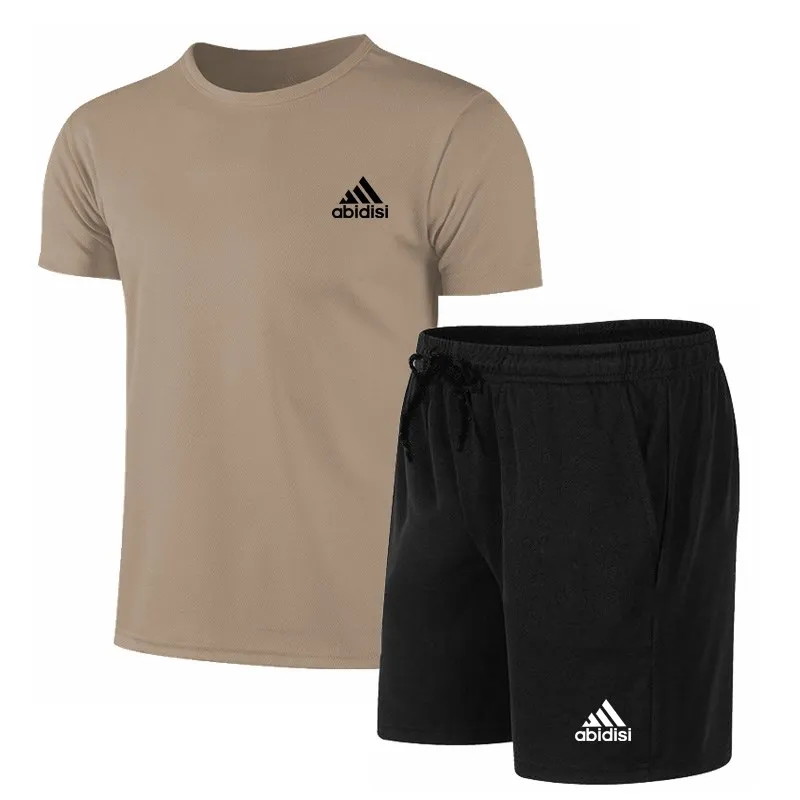 Быстросохнущая Спортивная футболка с круглым вырезом для тренажерного зала