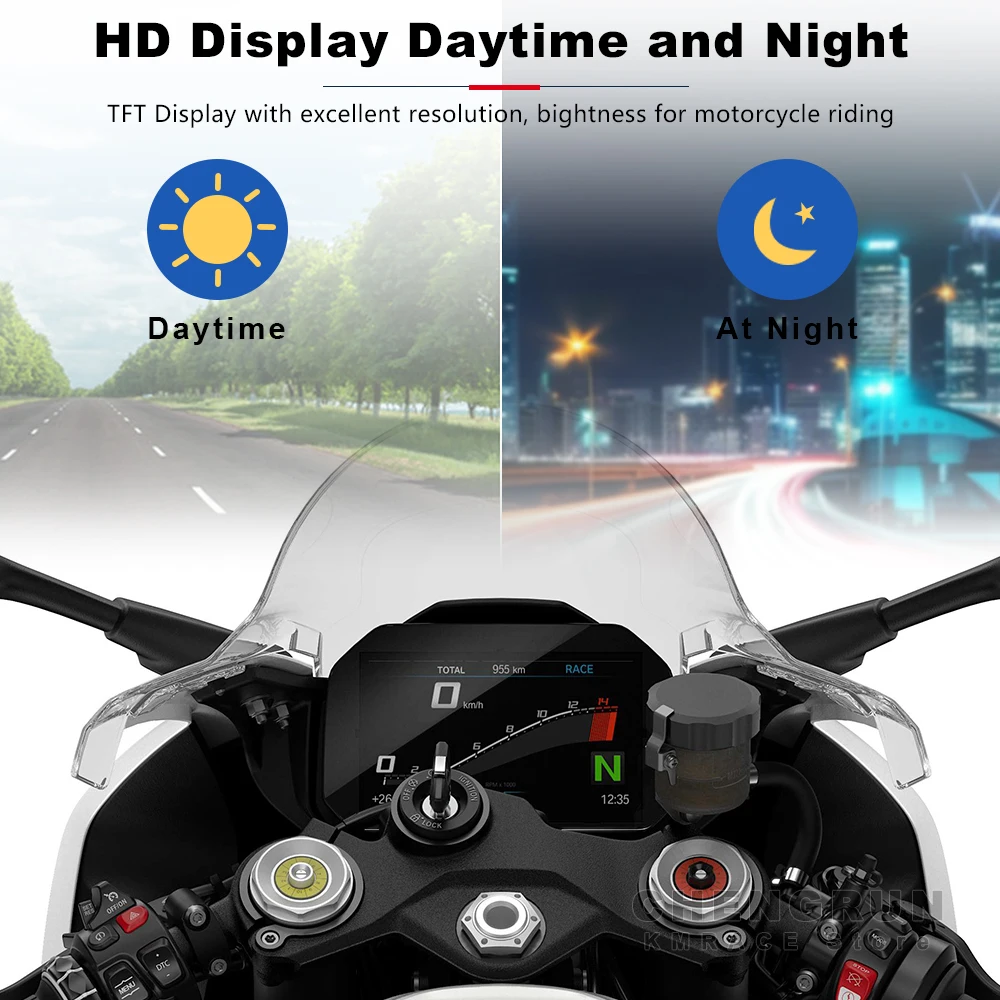 6 5-дюймовый TFT-дисплей для BMW S1000RR S1000 S 1000RR 2019-2024 экран HD многофункциональный