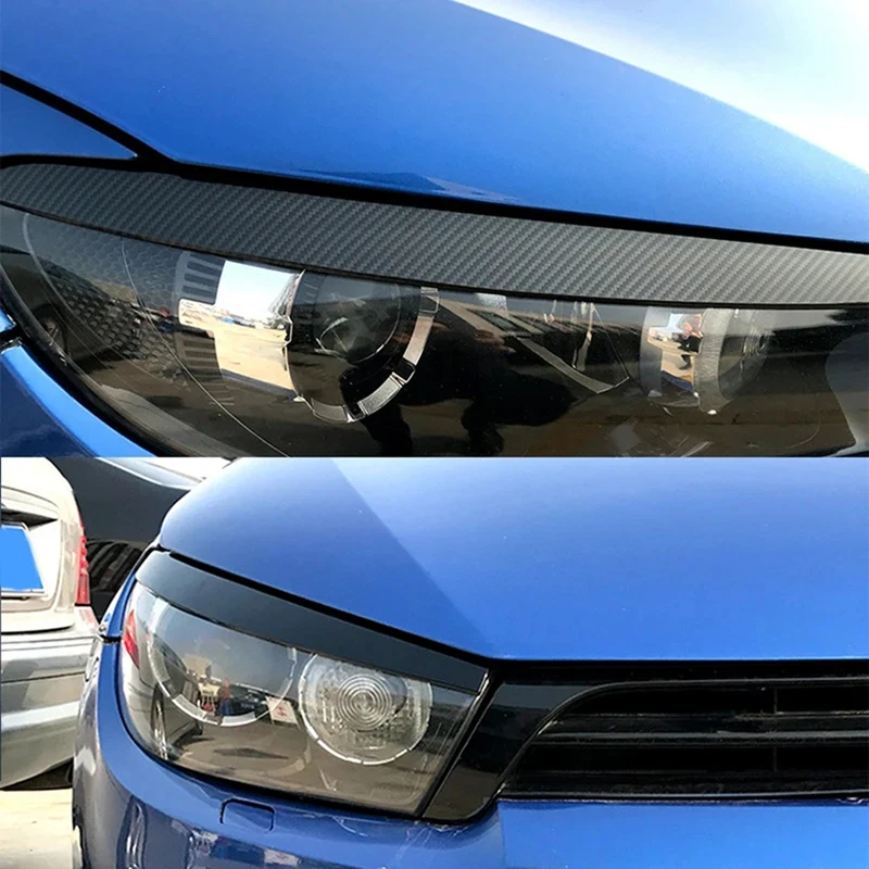 Автомобильная фара лампа наклейка для бровей VW Scirocco R GTS 2008-2017 запасные части