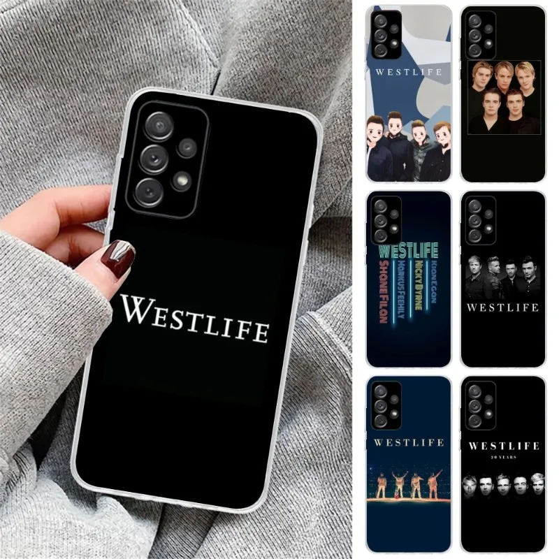 Роскошный чехол WESTLIFE для Samsung Galaxy S23 S22 S21 Plus Ultra A12 A32 A53, прозрачный чехол для телефона