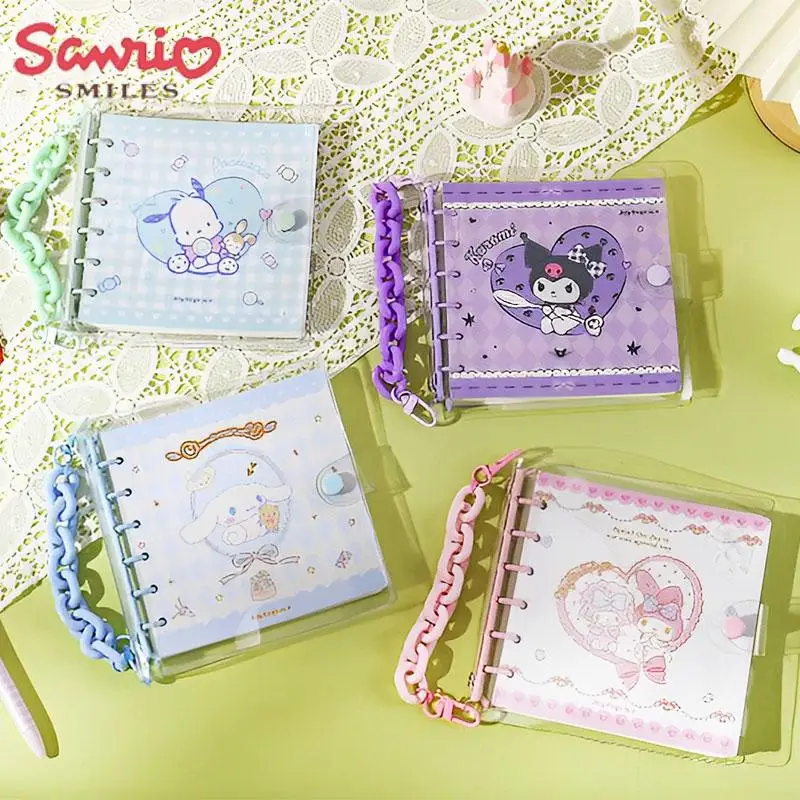 

Kawaii Sanrio Справочник аниме Kuromi Cinnamoroll моя мелодия понравико милый мультяшный студенческий блокнот канцелярские принадлежности подарок для девочки