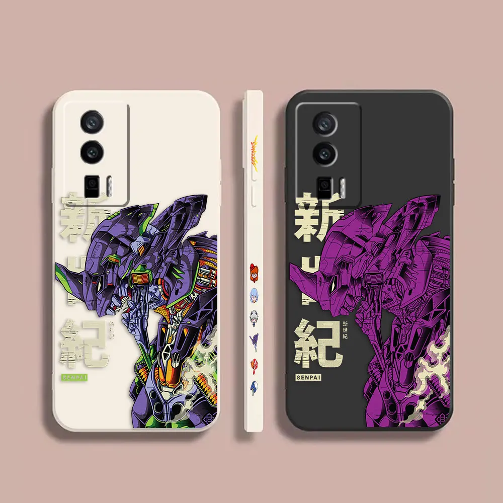 

Japanese Anime E-Evangelion 002 Case For Redmi K60E K60 K50 K40S K40 K30 K20 12C 10C 9A 9 8 10X 10A 10 Pro 5G Case Funda Shell