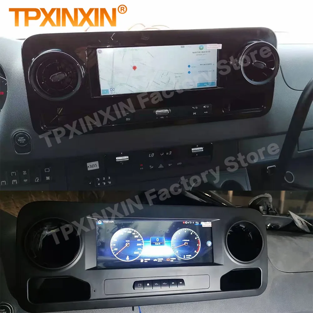 Мультимедийный проигрыватель на Android 11 автомобильное радио стерео для Benz Spinway