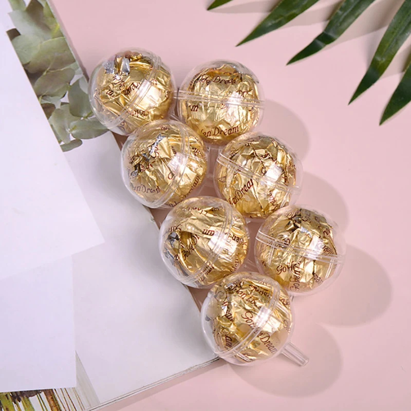 Truffle Liner Flower Candy Box Bouquet Chocolate Ball Holder Case Valentines Day Gift Party Decor