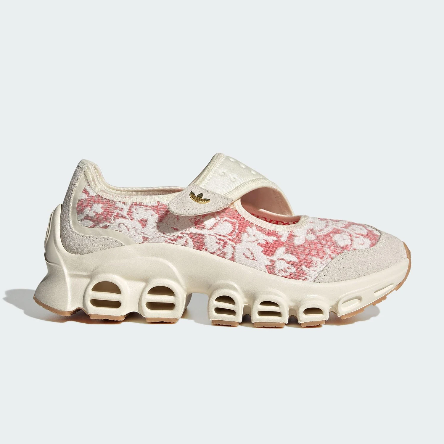 Фото Adidas оригинальные оригинальные женские повседневные туфли с вырезом и принтом JS1327 №1