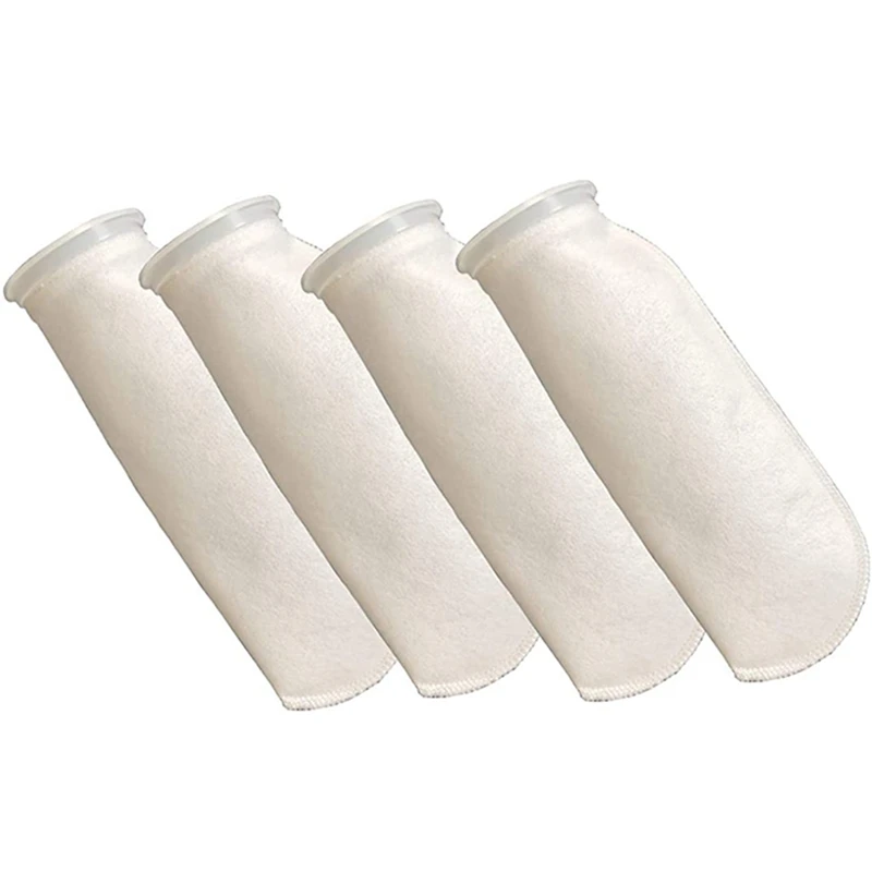 

12 Packs Of Filter Socks, 200 Micrometres, For Fish Tank/Saline Aquarium, Pond, For Sump/Overflow