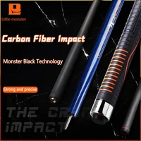 newest little monster punch cue carbon technology shaft carbon fiber jump cue 2 pieces break cue professional billiards stick