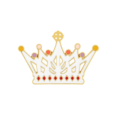 Брошь корона мультяшная Волшебная Шляпа сердце эмалевые булавки на рюкзак для одежды на лацкане значок сказочная бижутерия подарок