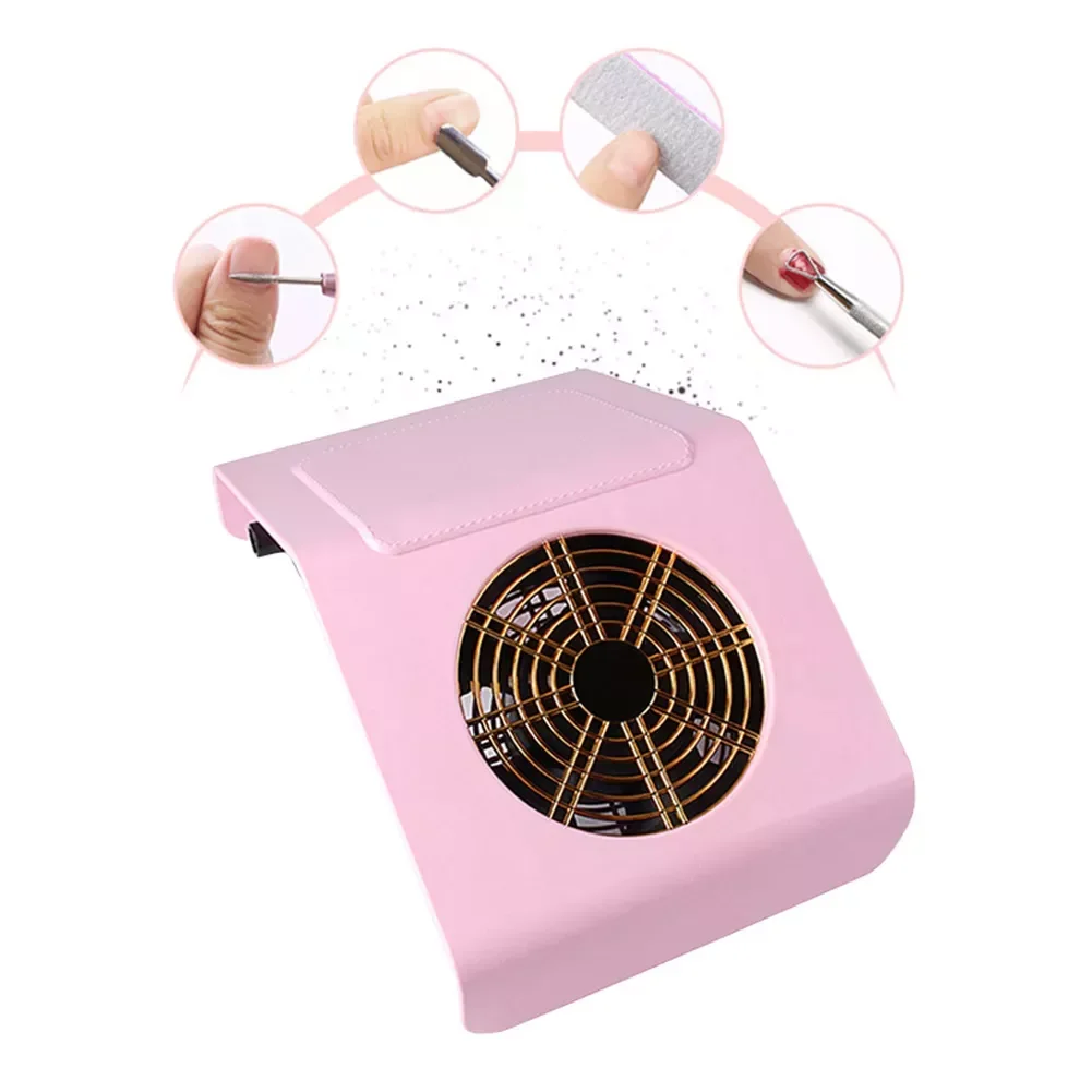 

NEW2023 Nail Dust Collector Single Fan Strong Suction Crumb Vacuum Cleaner Manicure Fitter Nail Dust Fan Vacuum Cleaner For Nail