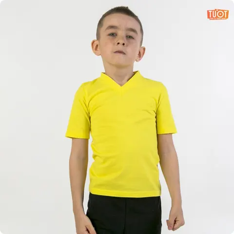 Детская одежда, Футболка детская с вырезом V TUOT