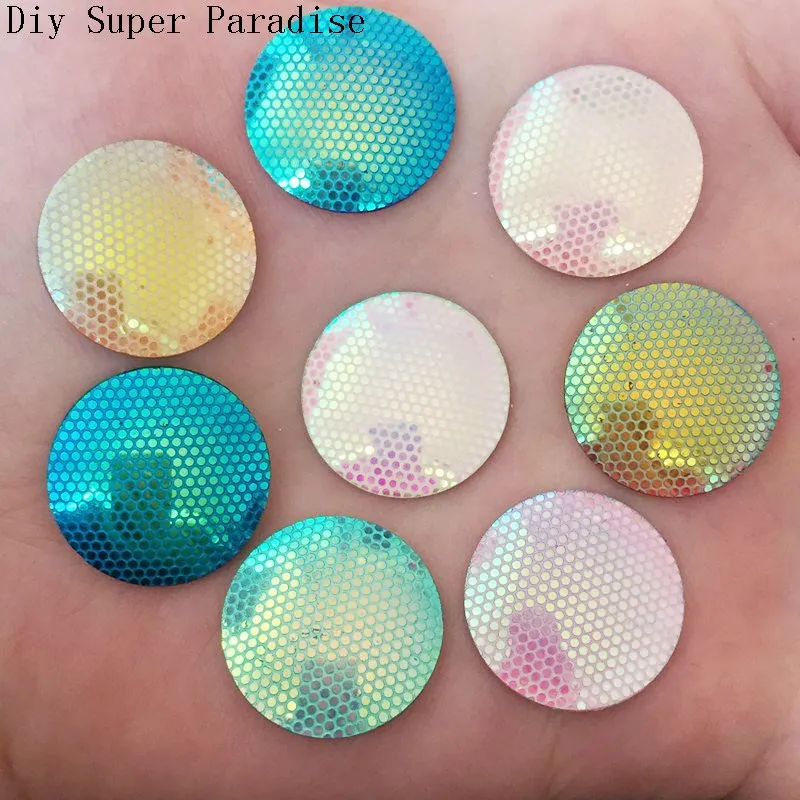 

Новинка DIY 10 шт. 20 мм AB Смола Круглые Аксессуары свадебные пуговицы K45
