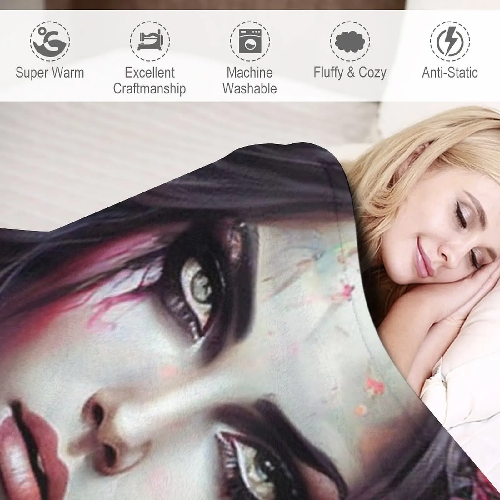 Новое фэнтезийное женское одеяло Луис Ройо винтажное пушистые зимние одеяла для