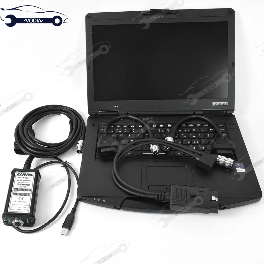 cf53laptop для CLAAS CDS 7.5.1 интерфейс DIAGNOSTIC KIT CAN-интерфейс сельскохозяйственный