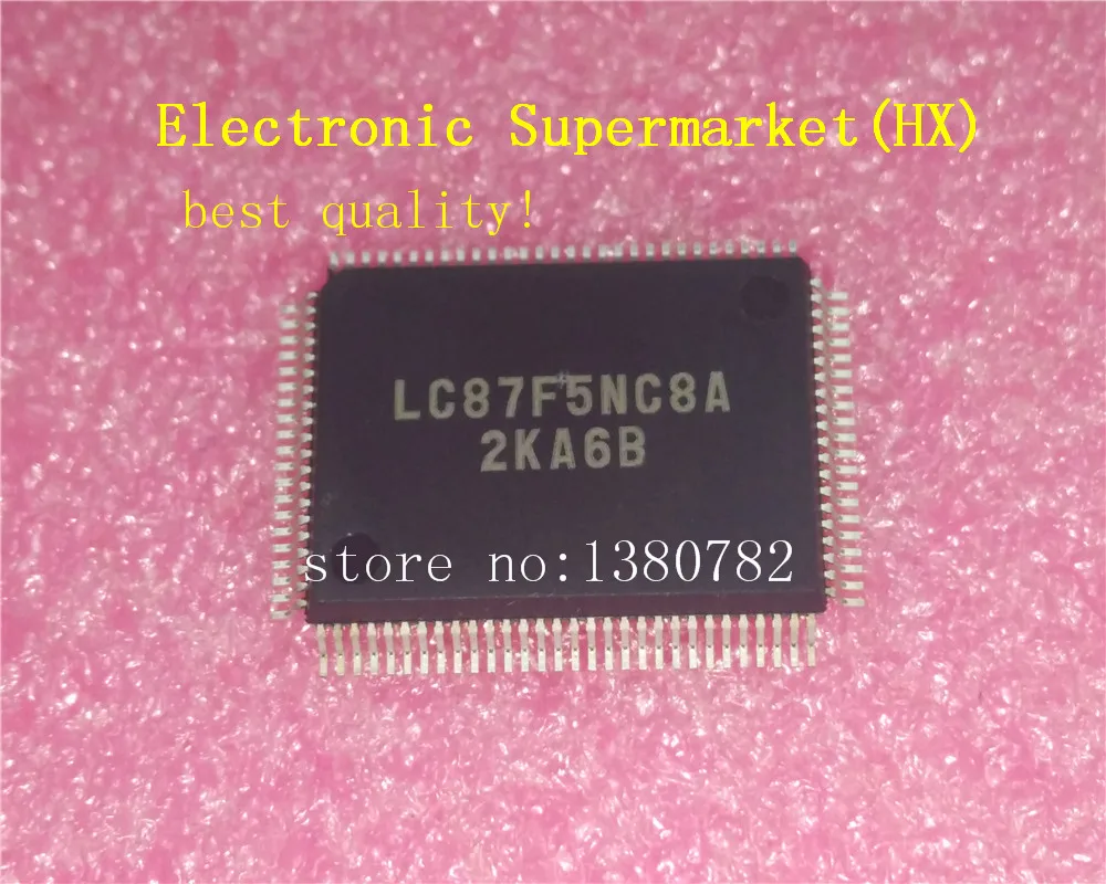 

Free shipping 5pcs/lots LC87F5NC8A LC87F5NC8AVU LC87F5NC8 QFP-100 IC In stock!